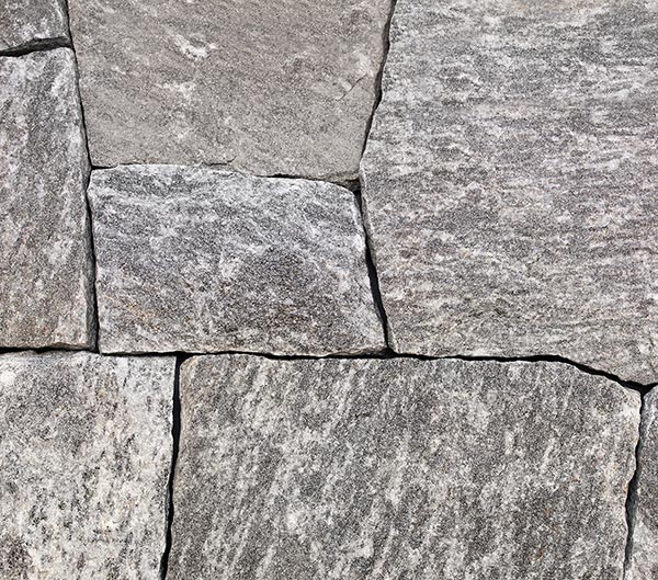 different shaped stone fitting together