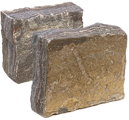 two square stones