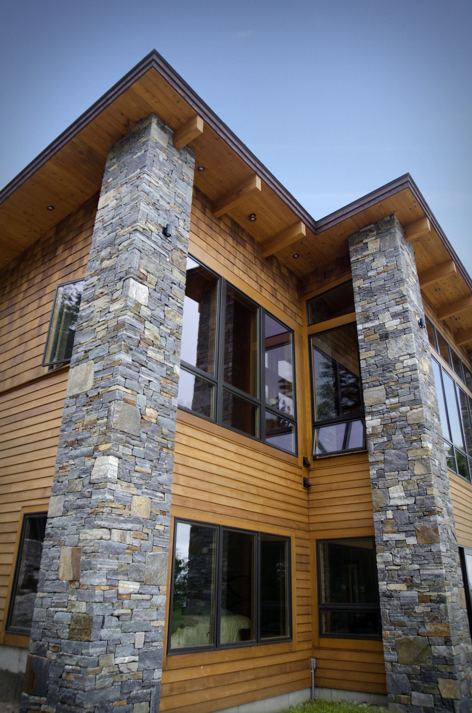 custom stone columns