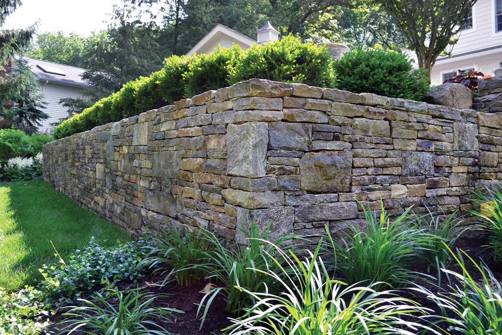 Cottage wall